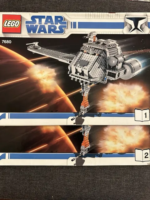 Lego Star Wars 7680 Instruction Manuals Only 1-2