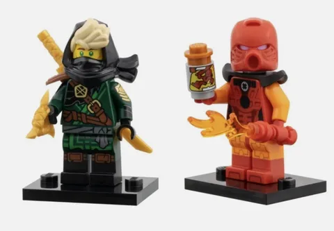 LEGO Minifigures Series 29 Mysterious Ronin and Bionicle Cosplayer NEW & SEALED!