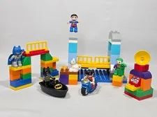 2 Lego Duplo D C Heroes Sets 10599 Batman Adventure and 10544 Joker Challenge