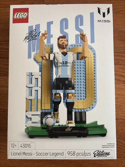LEGO Editions Lionel Messi - Soccer Legend 43015 958pc New Factory Selaed