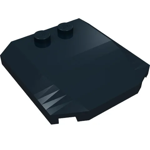 10x LEGO® Part 45677 - Wedge 4 x 4 x 2
