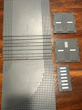 Lot of 13 LEGO Road Baseplates 32 x 32  Dark Gray 44336, 44341, 44342,  44343 +