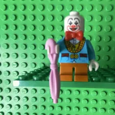 LEGO Jimbo Loblo Minifigure - Hidden Side - 70432 (hs038) Clown missing hat