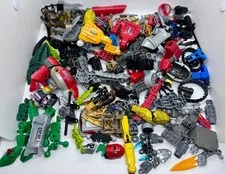 Mech Lot - LEGO Bionicle + Hero Factory Bulk Lot – Masks, Parts, Technic
