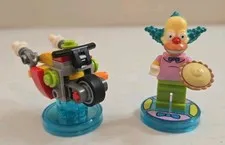 LEGO® Dimensions 71227: Fun Pack Krusty & Clown Bike Complete 