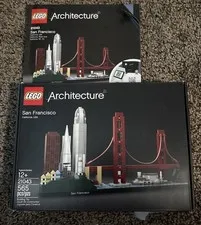 LEGO ARCHITECTURE: San Francisco (21043) w/ box and instructions (open box)