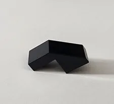 LEGO Black Slope 45 2 x 1 with Cutout without Stud 28192