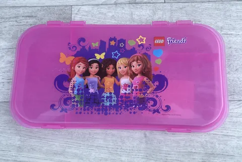 IRIS LEGO FRIENDS Mini Figure Accessory Clutch￼ ￼STORAGE CASE 3 COMPARTMENTS