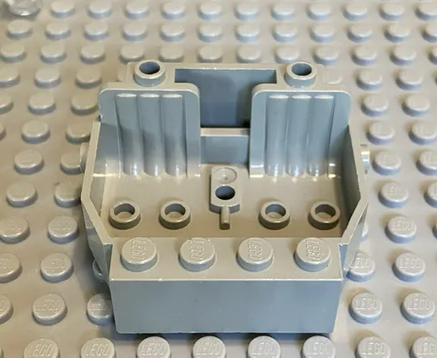 LEGO Light Gray Vehicle, Base 6 x 5 x 2 with 2 Seats,