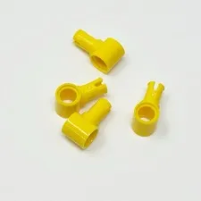 15100 LEGO Technic Pin Connector w/ Pin YELLOW (4)