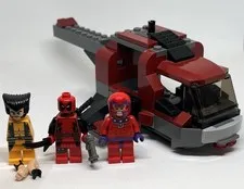 LEGO Marvel Super Heroes X-Men Wolverine's Chopper Showdown INCOMPLETE READ DESC