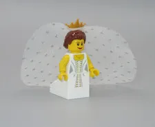 LEGO Bride veil train Wedding Event Holiday minifigure 853340