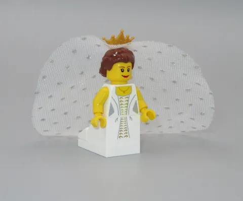 LEGO Bride veil train Wedding Event Holiday minifigure 853340