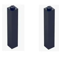 LEGO ® 2x brick 1x1x5 earth blue dark blue 2453 6595205 high brick brick New