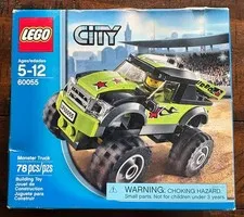 Lego City Great Vehicles 60055 Monster Truck New in Box Sealed - 78 Pieces