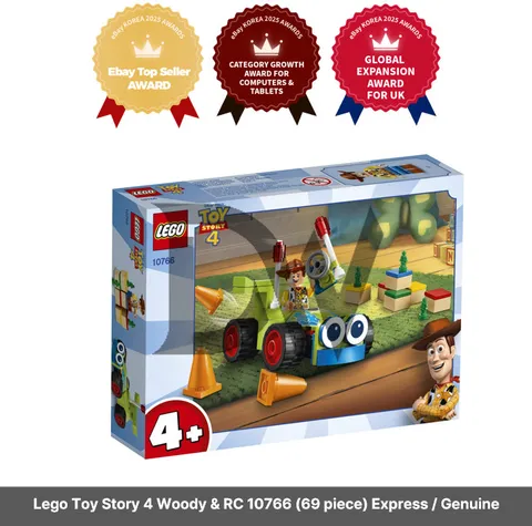 Lego Toy Story 4 Woody & RC 10766 (69 piece) Express / Genuine 