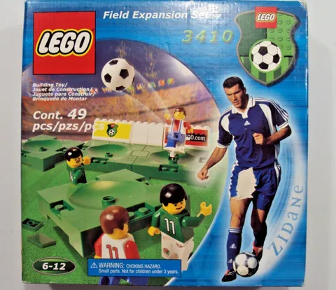 LEGO® Soccer -Field Expansion Set -3410 - NIB, Free S/H