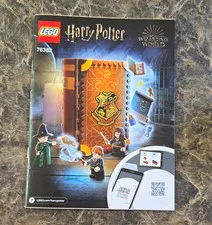 LEGO Harry Potter 76382 Hogwarts Moment Transfiguration Class Manual Booklet