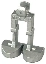 Lego Star Wars ASSASSIN DROID Minifig LEGS Metallic Silver Part 30376 D824