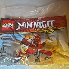 LEGO NINJAGO Legacy Fire Flight Polybag Set 30535, 54 Pieces, Ages 6+