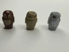 Lego Animal Baby Owl Lot Of 3 