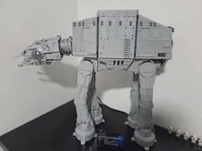 Built LEGO Star Wars: AT-AT (75313) Complete W/ Instructions & Mini Figs No Box