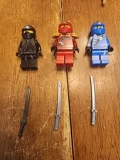 LEGO Ninjago ZX Minifigure Lot Kai Cole Jay 