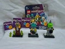 LEGO Minifigures Series 26 Space 71046 Lot of 3 Minifigures w/ Stands