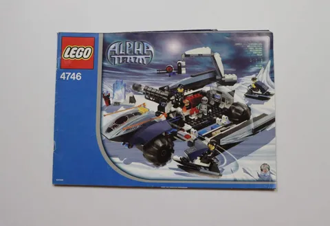 LEGO® Alpha Team 4746 Mobile Command Center Instruction Manual Only!