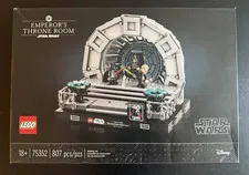 LEGO Star Wars Emperor's Throne Room Diorama 75352. New + sealed in box. Retired