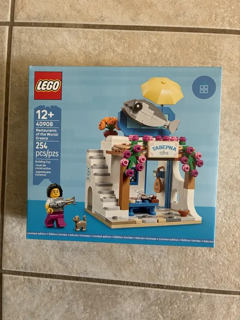 LEGO 40908 GWP Restaurants of The World New Sealed Greece Exclusive