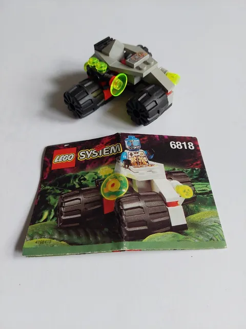 Lego 6818 Space UFO Cyborg Scout box, manual, complete no minifig