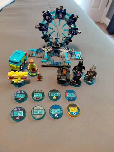 Lego Dimensions Lot: Scooby Doo, Starter Kit, Doctor Who, ET