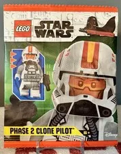 LEGO Star Wars Phase 2 Clone Pilot Paper Bag L0002233 SEALED