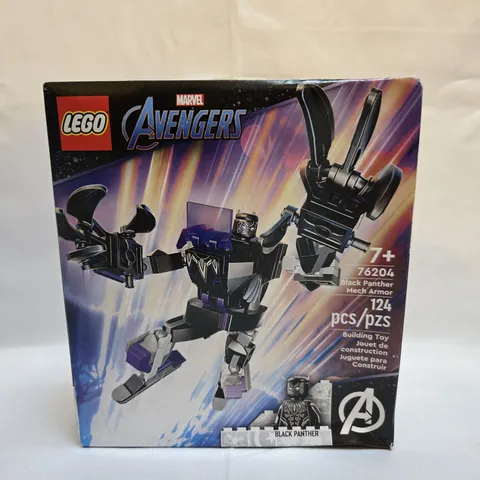 Lego Marvel Super Heroes  Black Panther Mech Armor (76204)  New & Sealed
