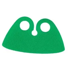 LEGO 5x Bright Green Minifigure Cape High Collar Cloth Genuine