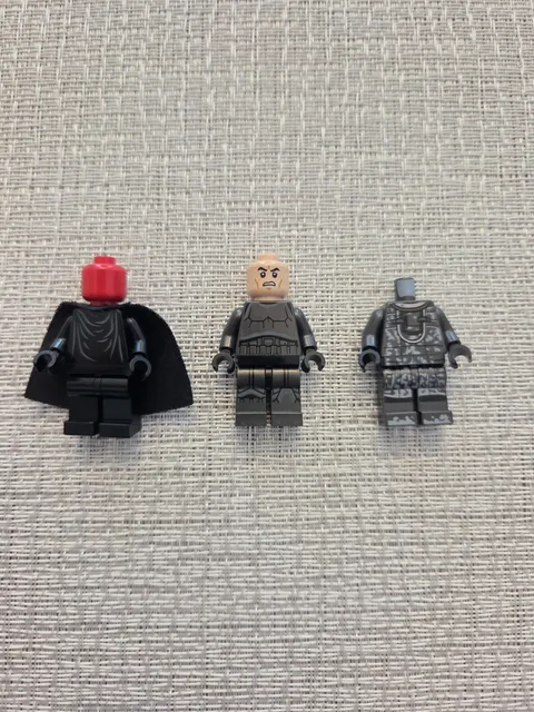 Lego Star Wars Imperial Shadow Trooper & Shadow Guard Mini-figure parts lot