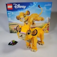 LEGO: 43243 - Simba the Lion King Cub Disney OPENED COMPLETE WITH BOX & MANUAL