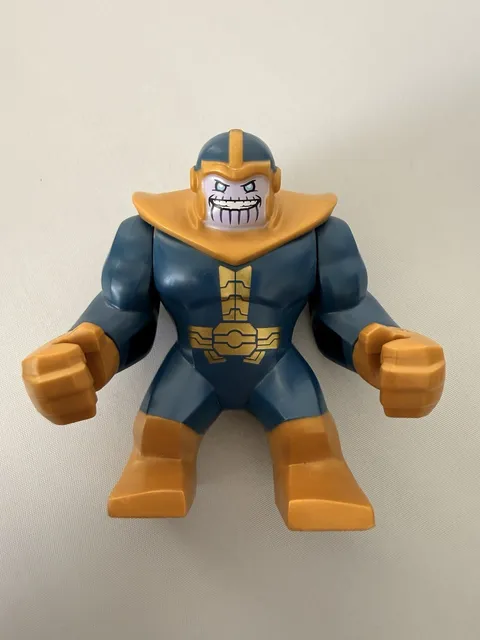 LEGO Minifigure (Sh0230) Thanos From Marvel Set #76049 Bigfig Large Figure