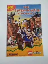 Rare Advertising Flyer Promotional Sheet LEGO Western 6746 6766 6709 6706 6718 1997