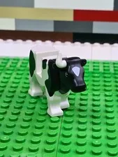 LEGO Cow Body Black And White - Only 1 Horn