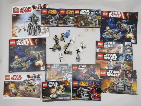 Lego Star Wars Minifigures U-3PO Silver Droid  Chewbacca/manuals Lot of 14
