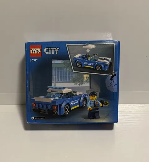 LEGO City Police Car 60312 Complete Set, 94 Pieces, Boxed
