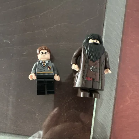 LEGO Harry Potter Lot of 2 Minifigures - Harry Potter + Rubeus Hagrid