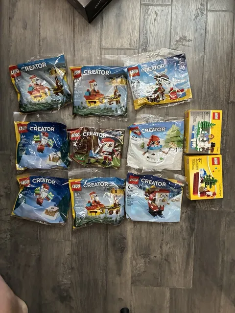Lego Christmas Lot/Winter Village SEE DESCRIPTION
