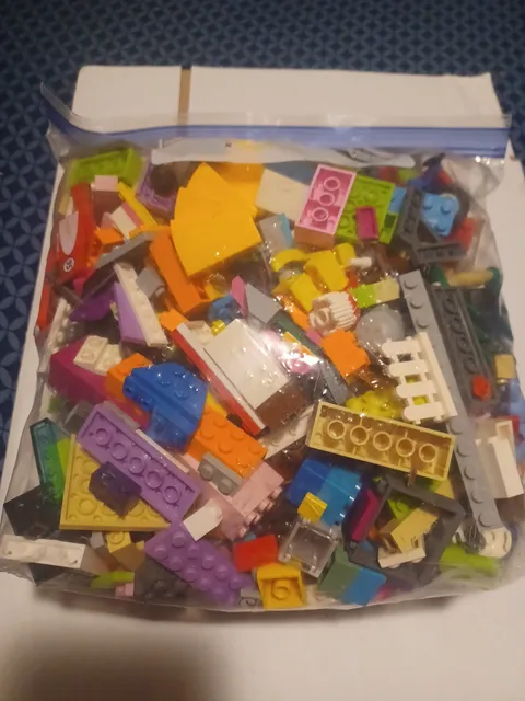 Lego Bulk Lot of Bricks Parts Pieces  2 Lbs + Grab Bag Mystery Bag
