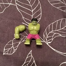 Lego Incredible Hulk Big Fig Magenta Pants (sh0643) Minifigure - Incomplete