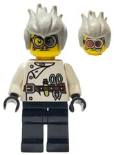 Crazy Scientist - Used LEGO