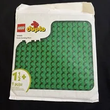 Brand New Factory Sealed LEGO DUPLO: Green Building Plate 16x16 (10460)