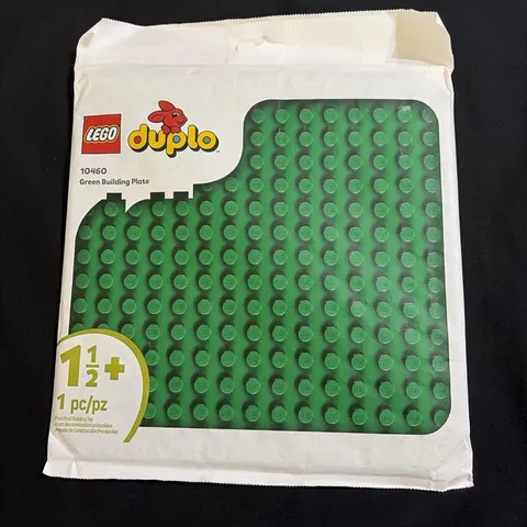 Brand New Factory Sealed LEGO DUPLO: Green Building Plate 16x16 (10460)